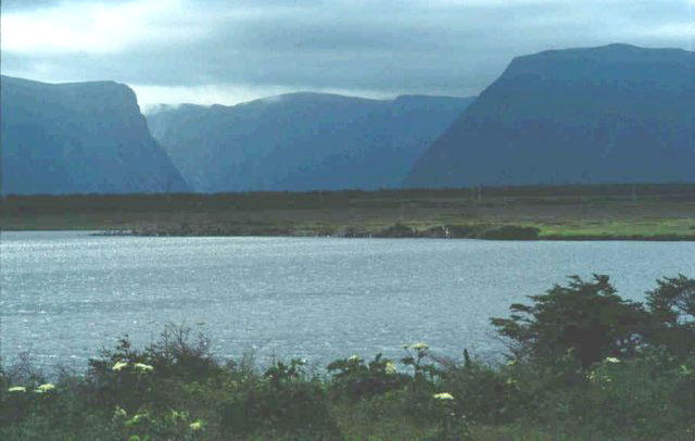 Western Brook Pond, Gros Morne National Park Newfoundland July 1996 Photo by Paul Somers Newfo 2ba a